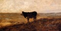 The Lone Cow Barbizon Charles Francois Daubigny